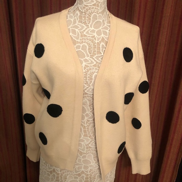 Le Lis Sweaters - Polka dot cardigan